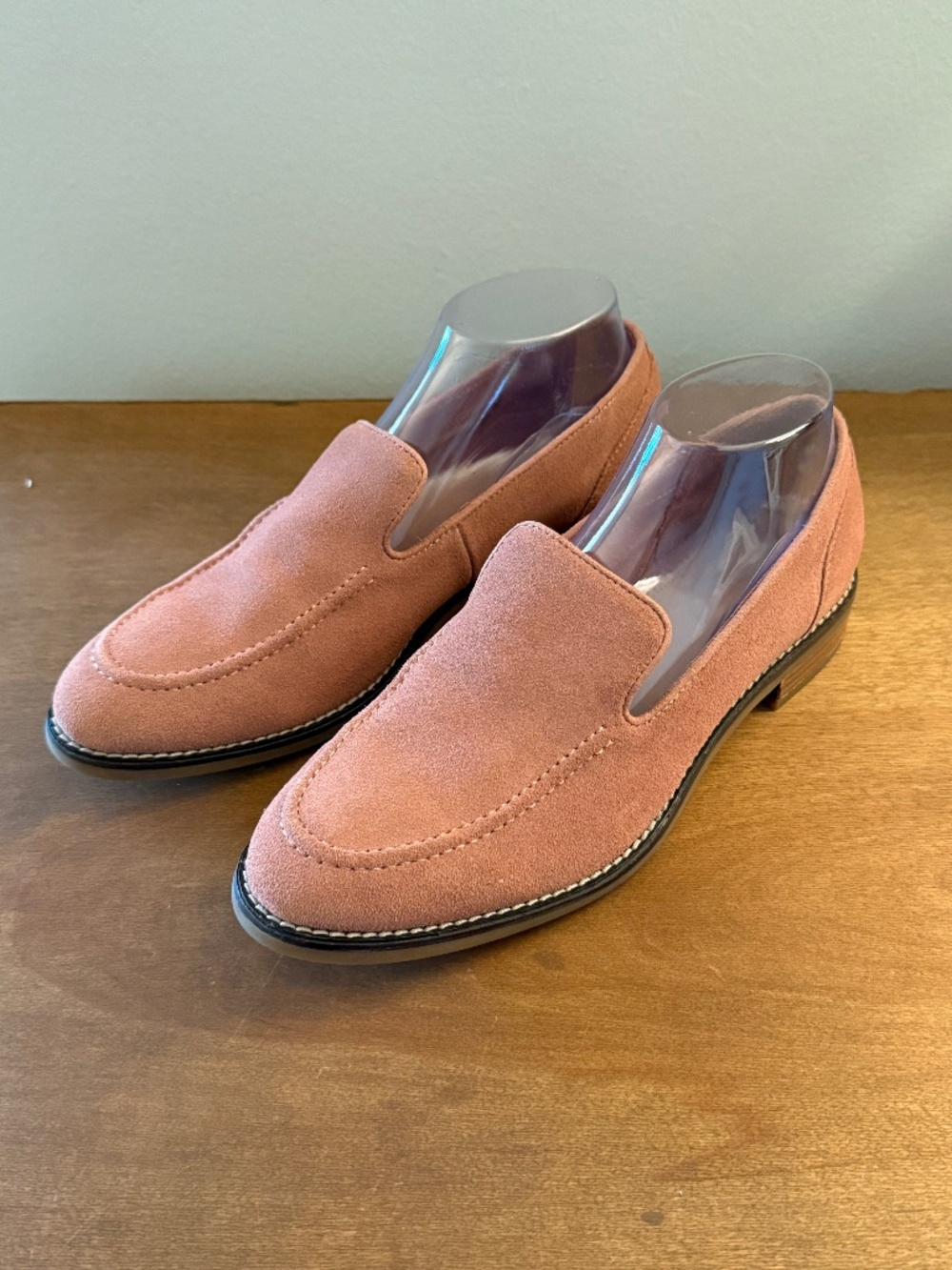 NWOT Sperry Fairpoint Women's Suede Loafers | Rose Pink 9.5 | Top Sider Shoes
